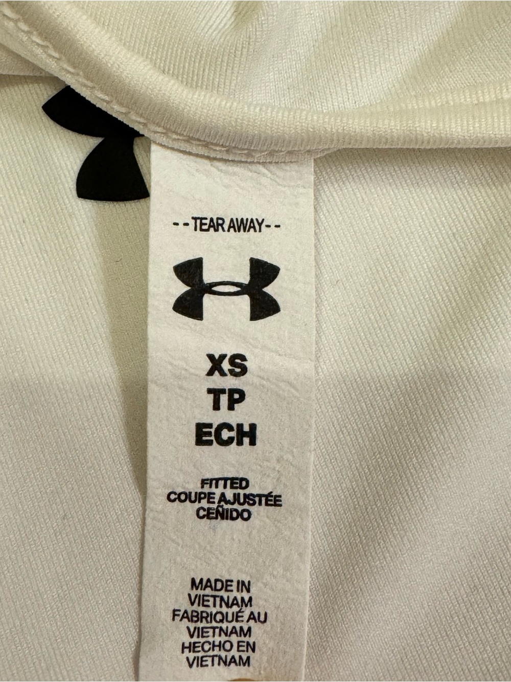 Under Armour White Women's Racerback Tank Top - Picture 2 of 3